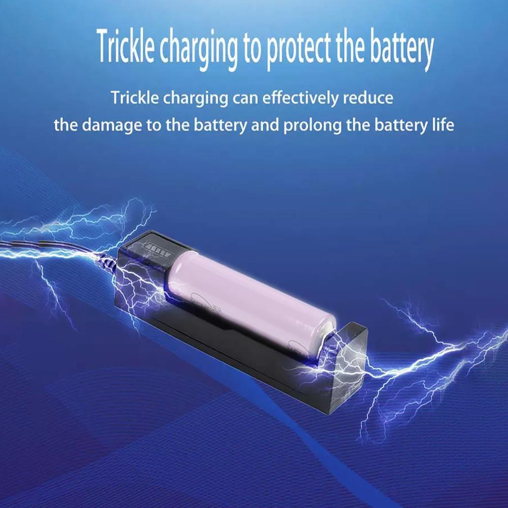 범용 18650 배터리 충전기 USB 스마트 싱글 슬롯 - Vape Battery 18650 리뷰 및 가격